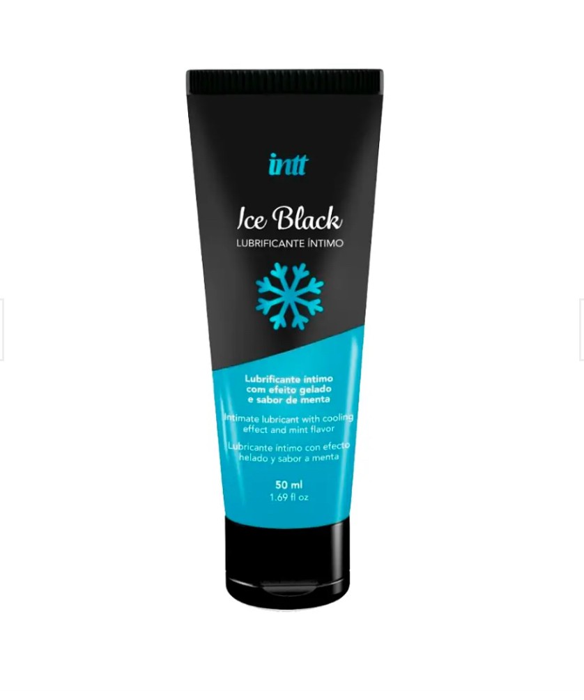 Lubricante Efecto Frío Ice Black Intt