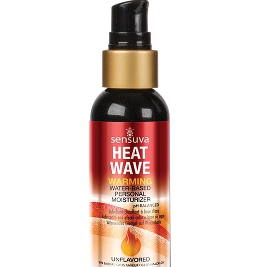 Lubricante a Base de Agua Cálido Heat Wave