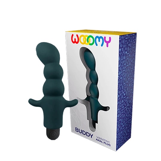 Plug Anal Vibrador Wooomy Buddy 1